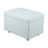 Upholstered Storage Ottoman - Versatile Folding Seat and Hidden Storage Solution - Pouf Stool Ottoman - Hurbane Home