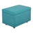 Upholstered Storage Ottoman - Versatile Folding Seat and Hidden Storage Solution - Pouf Stool Ottoman - Hurbane Home