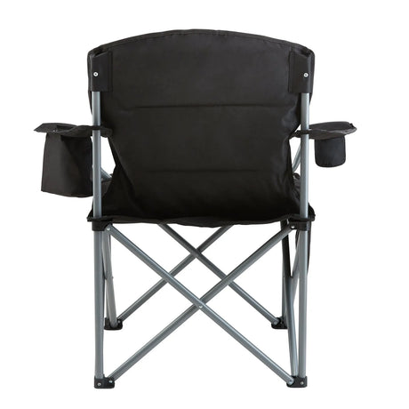 Ultra-Comfort Folding Camping Chair 350lb Heavy-Duty Portable Seat