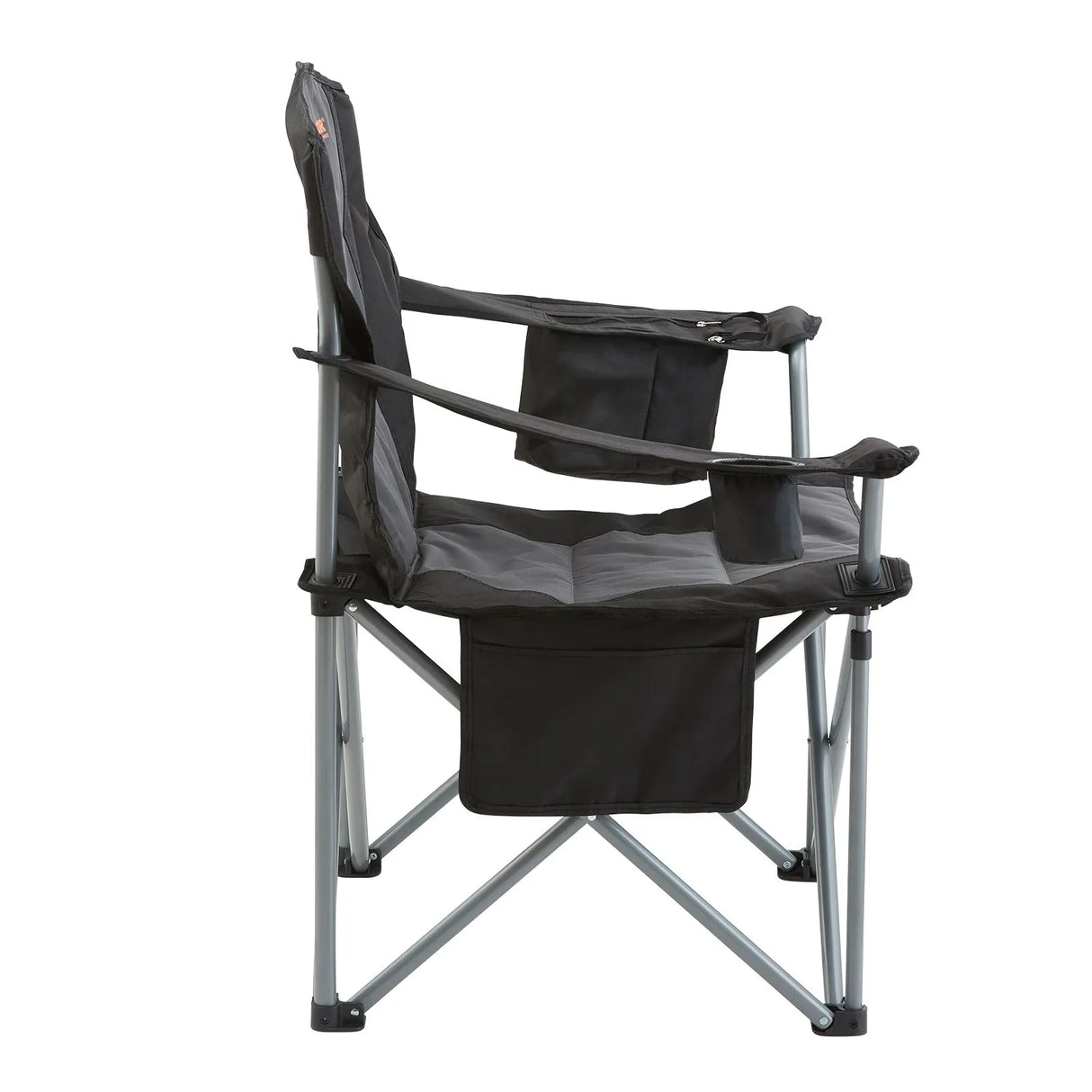 Ultra-Comfort Folding Camping Chair 350lb Heavy-Duty Portable Seat