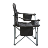 Ultra-Comfort Folding Camping Chair 350lb Heavy-Duty Portable Seat
