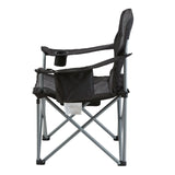 Ultra-Comfort Folding Camping Chair 350lb Heavy-Duty Portable Seat