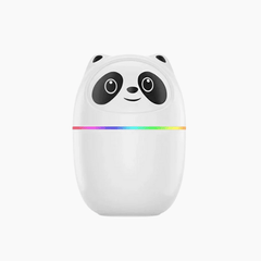 USB Air Humidifier – Cute Panda Aroma Diffuser with Night Light - Hurbane Home