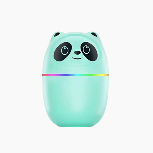 USB air humidifier cute panda with LED night light