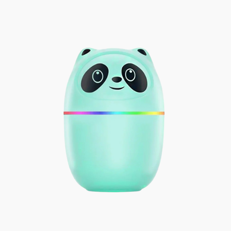 USB air humidifier cute panda with LED night light