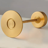 Rechargeable dish table lamp detail view 13 showing finish and construction