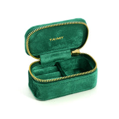 Velvet Jewelry Box with Liner - Elegant Organizer for Necklaces and Earrings - Jewelry Organizer Box - Hurbane Home