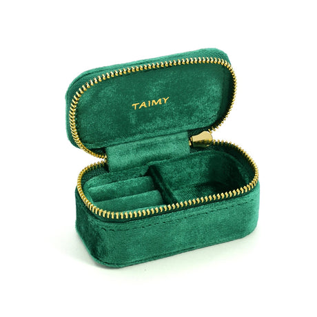 Velvet Jewelry Box with Liner - Elegant Organizer for Necklaces and Earrings - Jewelry Organizer Box - Hurbane Home