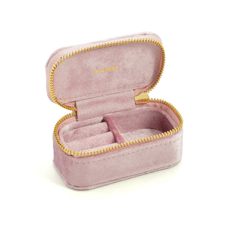 Velvet Jewelry Box with Liner - Elegant Organizer for Necklaces and Earrings - Jewelry Organizer Box - Hurbane Home