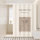 VIKAMA Winter Forest Landscape Farmhouse Shower Curtain Washable - Hurbane Home