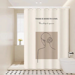 VIKAMA Winter Forest Landscape Farmhouse Shower Curtain Washable - Hurbane Home