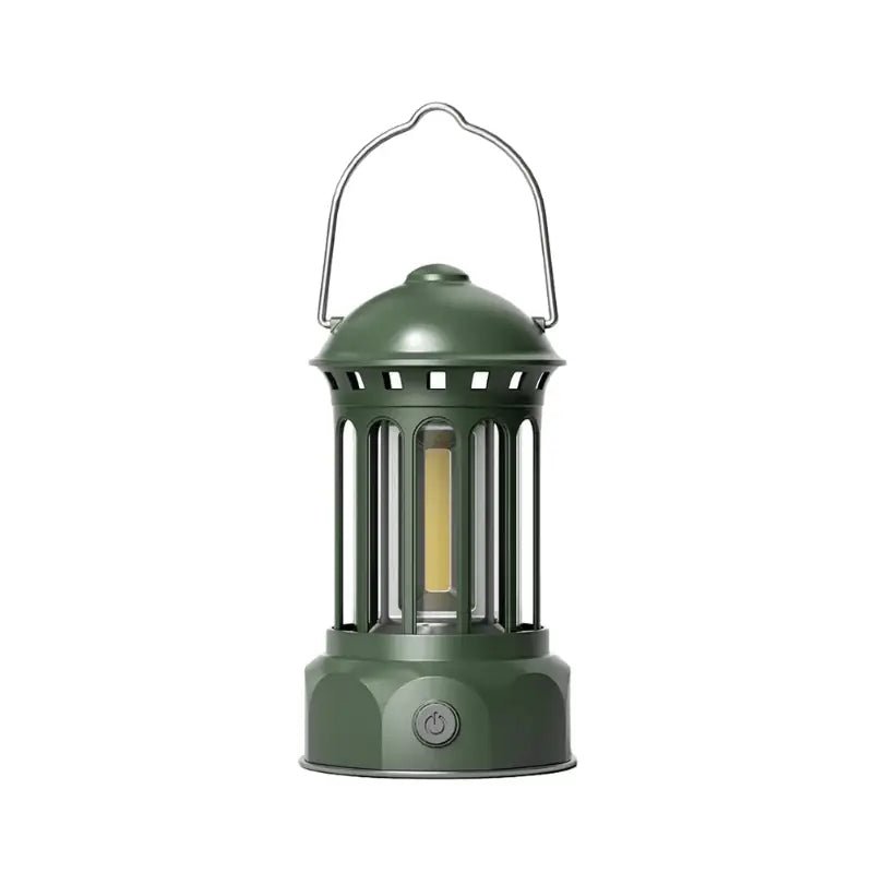 Vintage Camping Lantern - Solar - Powered LED Light for Outdoor Adventures - Solar Camping Lights - Hurbane Home