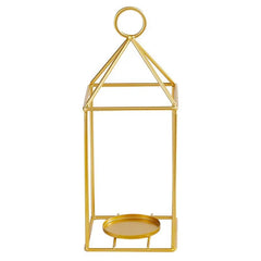 Vintage Wrought Iron Candle Holder - Elegant Floor Standing Decor for Home - Metal Candle Holders - Hurbane Home
