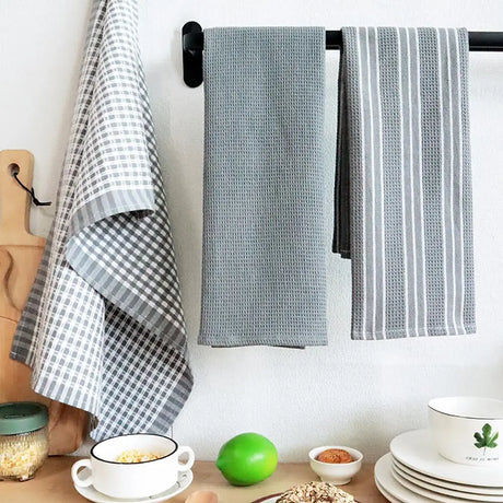 waffle stitch dishcloth grey
