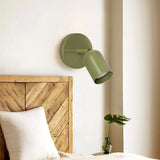 Rear and mounting view of the compact wall sconce backplate and arm