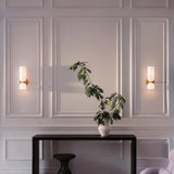 Elenorra Bello Wall Lamp Double Glass Shades, 5.5in x 13.8in