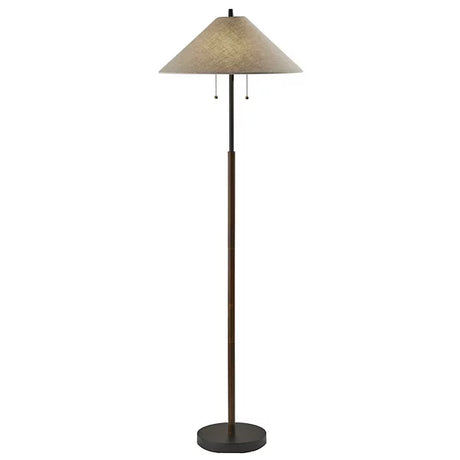 Warm ambient lighting floor lamp design