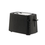 Alessi Plisse 4-Slice Toaster with Warming Rack, Stainless Finish