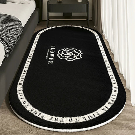 Washable runner rugs for bedroom with waterproof backing