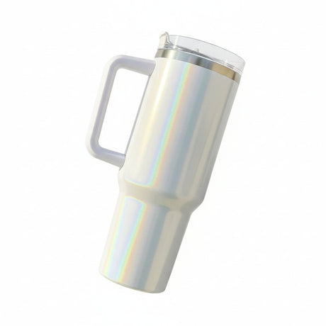 Water Cup - Insulated Stainless Steel Stanley Bottle with Straw, Keeps Drinks Cold - Stainless Steel Tumbler - Hurbane Home