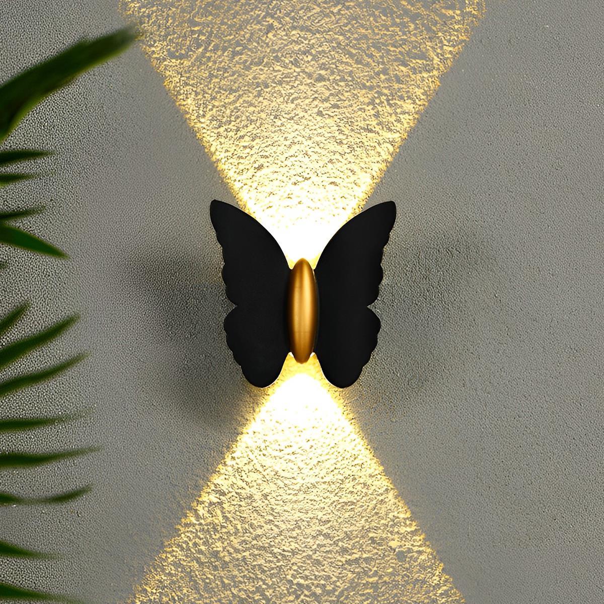 Animal shaped outdoor LED wall light detail view 6 showing finish and construction