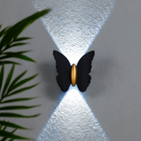 Outdoor LED Wall Light with Sculpted Animal Shapes in Aluminum