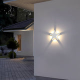 Animal shaped outdoor LED wall light detail view 9 showing finish and construction
