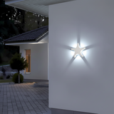 Outdoor LED Wall Light with Sculpted Animal Shapes in Aluminum