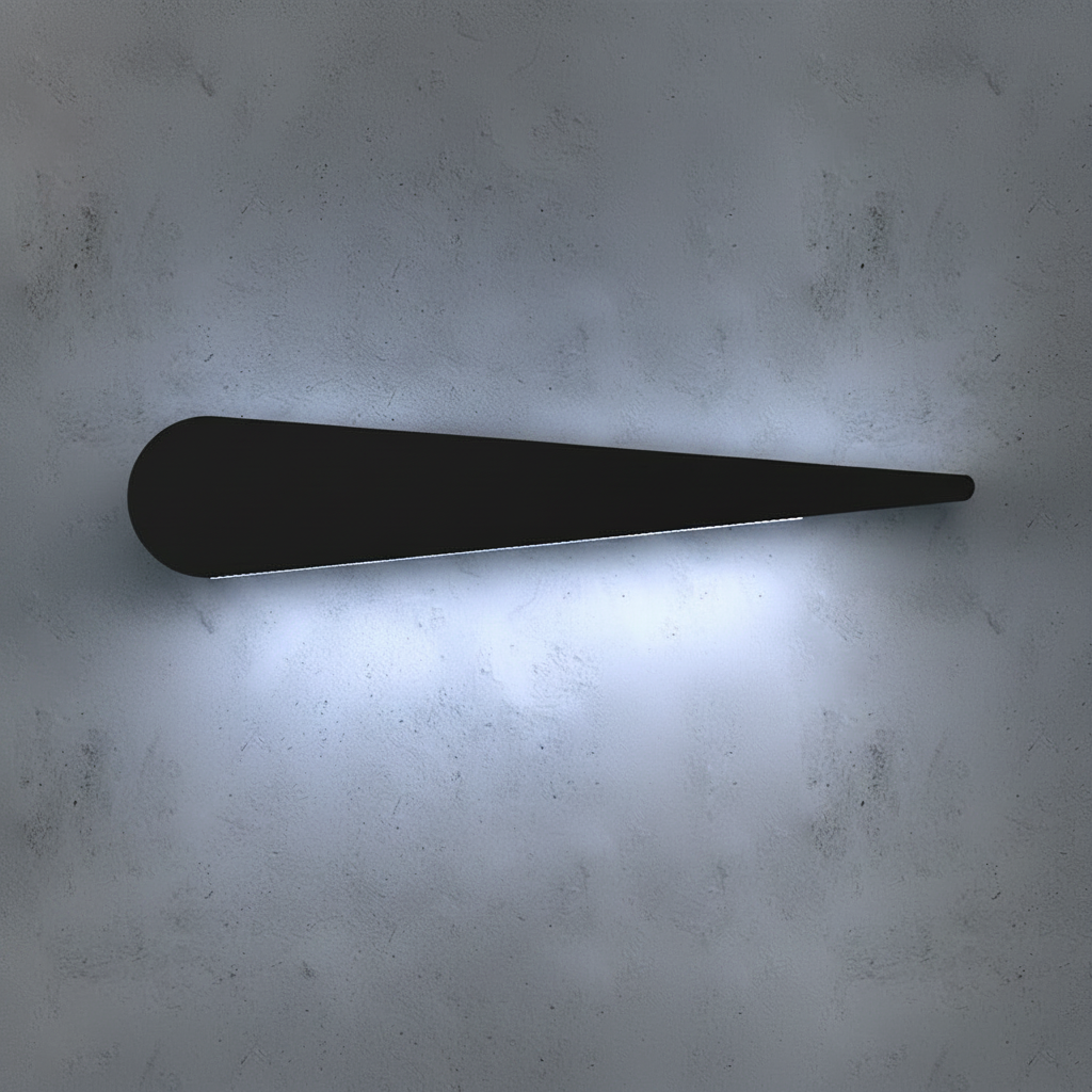 Outdoor LED Wall Light with Sculpted Animal Shapes in Aluminum