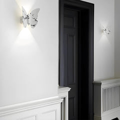 Animal shaped outdoor LED wall light detail view 10 showing finish and construction