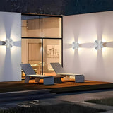 Animal shaped outdoor LED wall light detail view 11 showing finish and construction