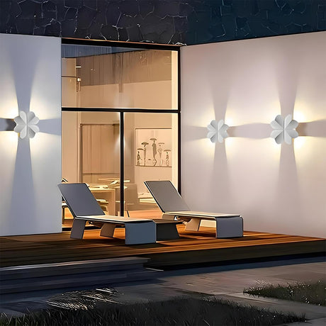 Animal shaped outdoor LED wall light detail view 11 showing finish and construction