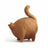 White Ceramic Cat Statue - Cute Desk Ornament & Decorative Sculpture - Ceramic Animal Sculptures - Hurbane Home