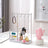 White Multifunction Jewelry Display Rack Stand Organizer