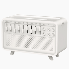 White Noise Sound Machine - Portable Sleep Aid with Bluetooth Speaker and Night Light Humidifier - Hurbane Home
