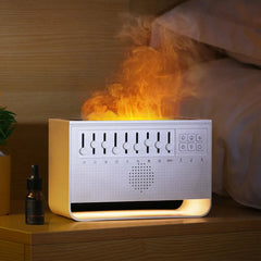 White Noise Sound Machine - Portable Sleep Aid with Bluetooth Speaker and Night Light Humidifier - Hurbane Home