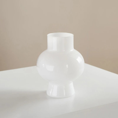 Vintage Glass Flower Vase Minimalist Luxury Art Home Decor