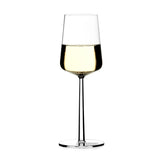 Wine glass gift set arranged for modern dining table