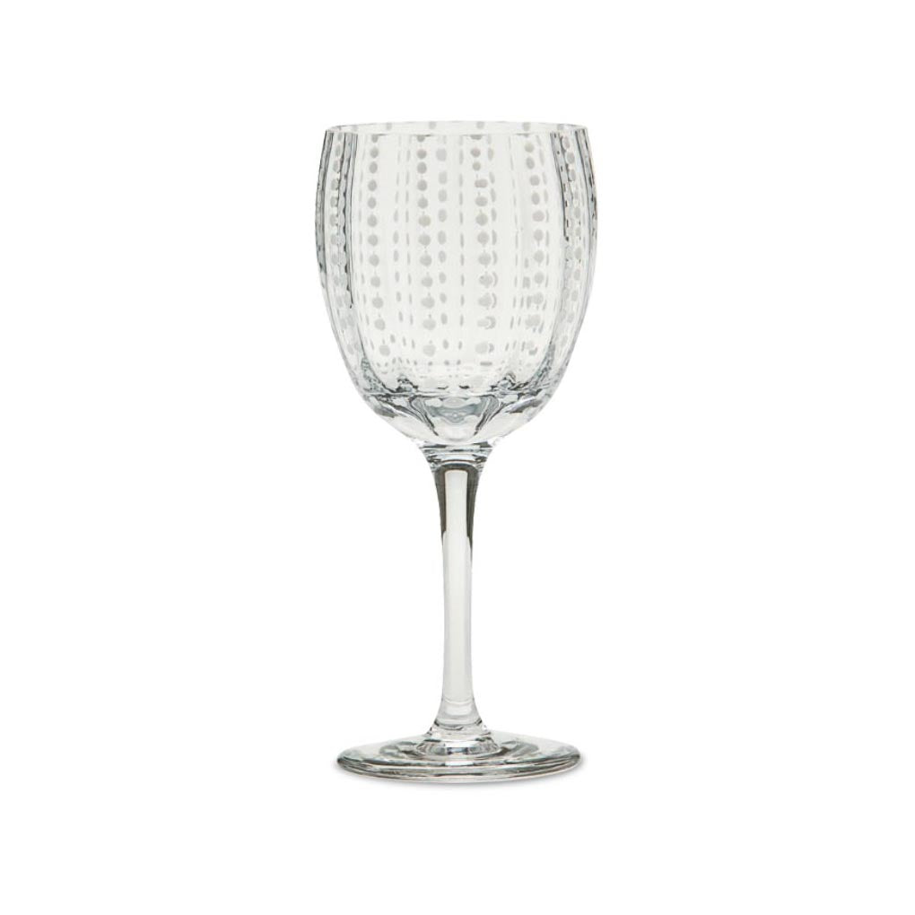 Wine goblet set handblown Italian craftsmanship