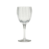 Wine goblet set handblown Italian craftsmanship