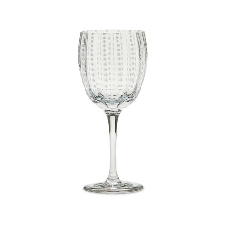 Wine goblet set handblown Italian craftsmanship