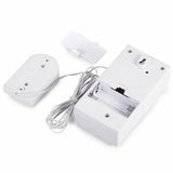 Wired Door Bell – Battery Powered Home Chime With White Button - Wired Doorbell - Hurbane Home
