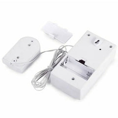 Wired Door Bell – Battery Powered Home Chime With White Button - Wired Doorbell - Hurbane Home
