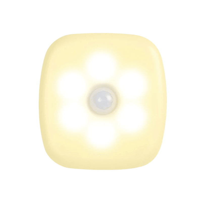 Wireless Night Light with Motion Sensor for Indoor Plug - In Use - Plug in Night Light - Hurbane Home