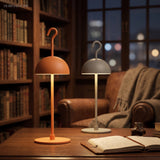 Cordless Rechargeable LED Portable Table Lamp in a bedroom setting