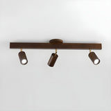 Wood beam multi head track ceiling spotlight supplementary product view 23