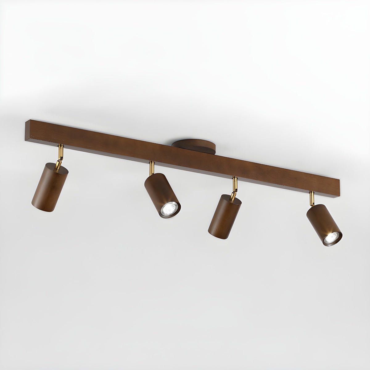 Wood beam multi head track ceiling spotlight additional product view 24