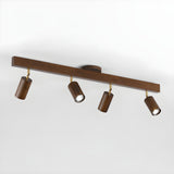 Wood beam multi head track ceiling spotlight additional product view 24