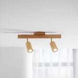 Wood beam multi head track ceiling spotlight additional product view 30