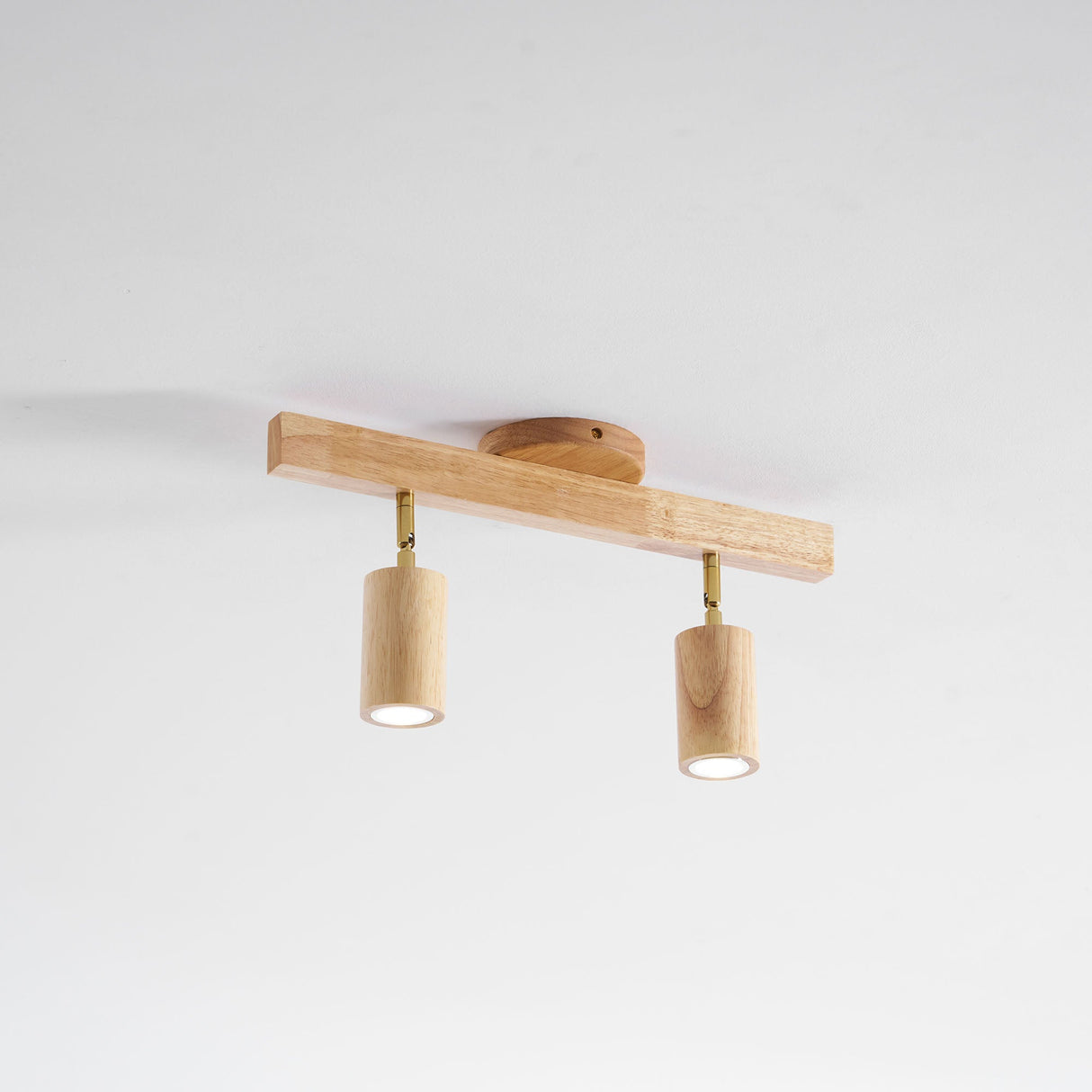 Wood beam multi head track ceiling spotlight supplementary product view 35